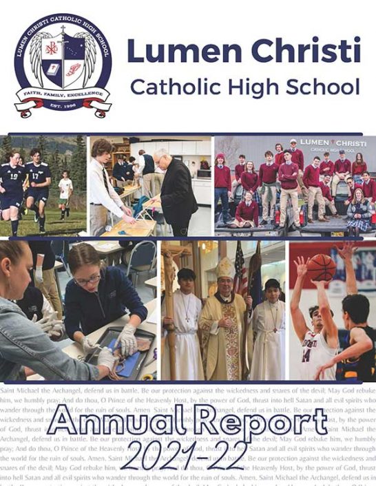 Annual Report - Lumen Christi High School